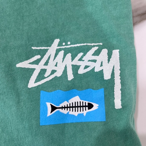 NWT Stussy x Heal the Bay Sold Out T-Shirt, Green Small - Picture 5 of 6